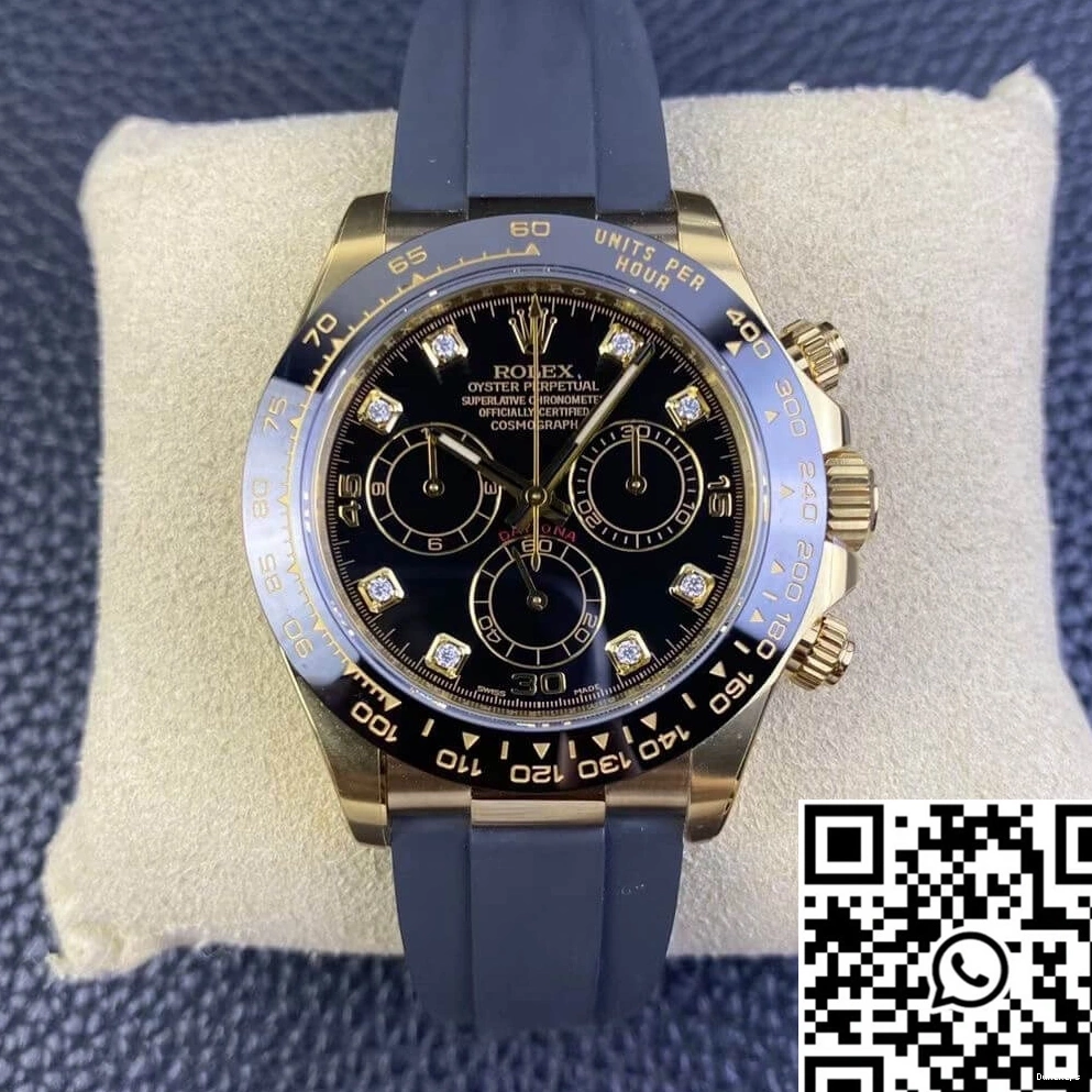 M116518ln-0046 Cosmograph Factory Bezel Rolex Ceramic Daytona Clean 1113